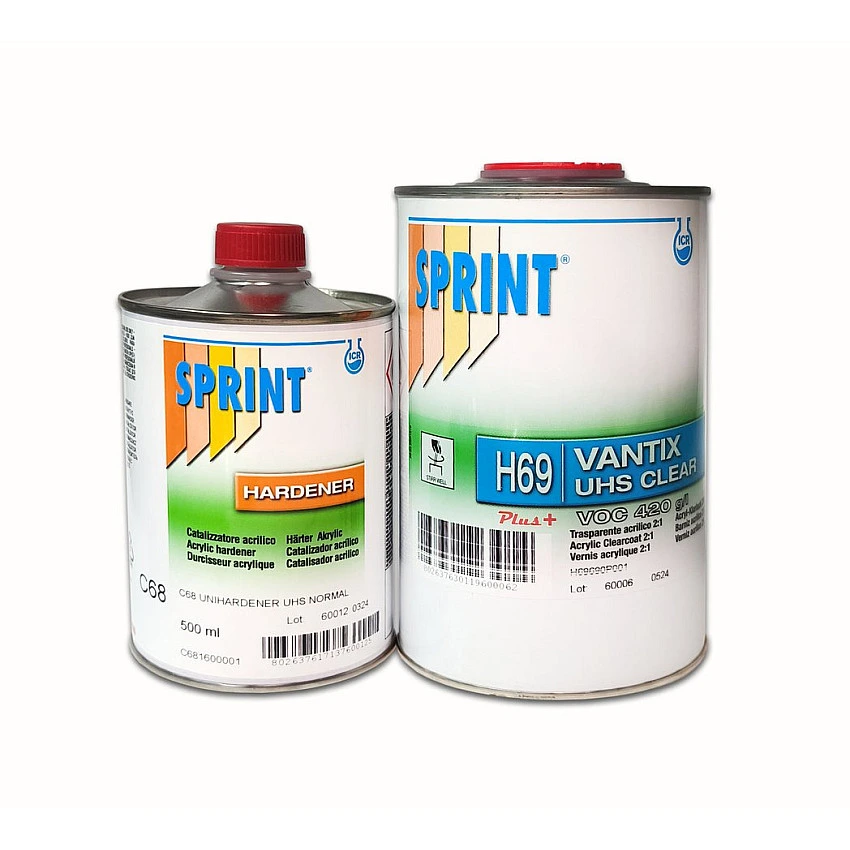 Акриловий лак Sprint VHS-69 Vantix 2K в комплекті з затверджувачем C68 7,5 л